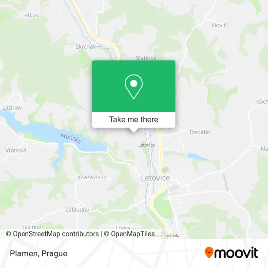 Карта Plamen