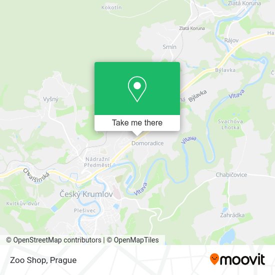 Zoo Shop map