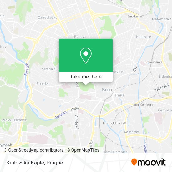 Královská Kaple map