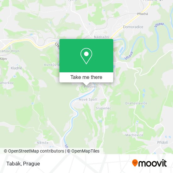 Карта Tabák