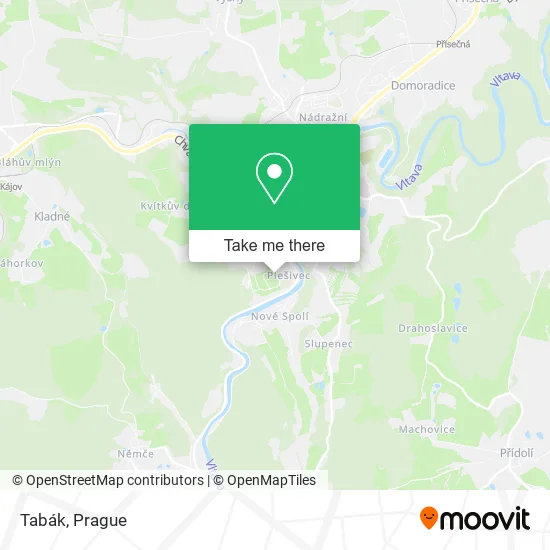 Карта Tabák