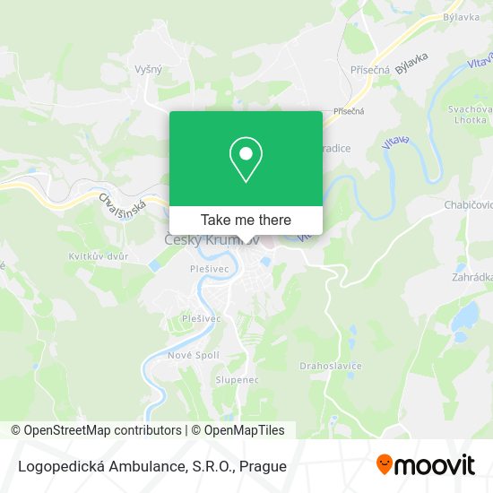 Карта Logopedická Ambulance, S.R.O.