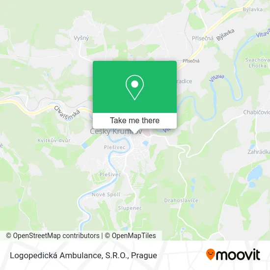 Карта Logopedická Ambulance, S.R.O.