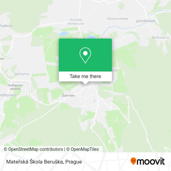 Mateřská Škola Beruška map
