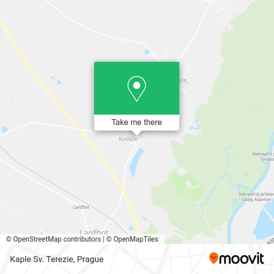 Карта Kaple Sv. Terezie