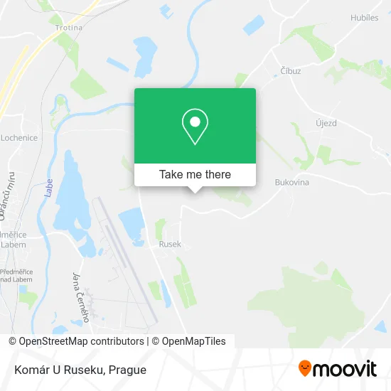 Карта Komár U Ruseku