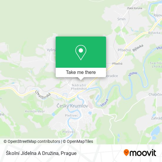 Školní Jídelna A Družina map