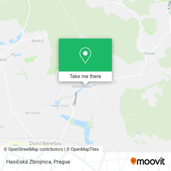 Hasičská Zbrojnica map