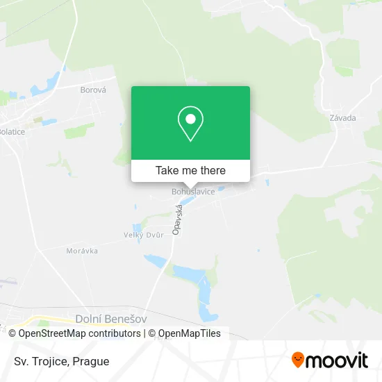 Карта Sv. Trojice