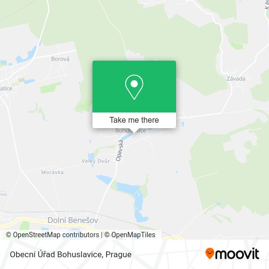 Obecní Úřad Bohuslavice map