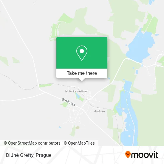 Карта Dlúhé Grefty