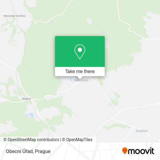 Obecní Úřad map