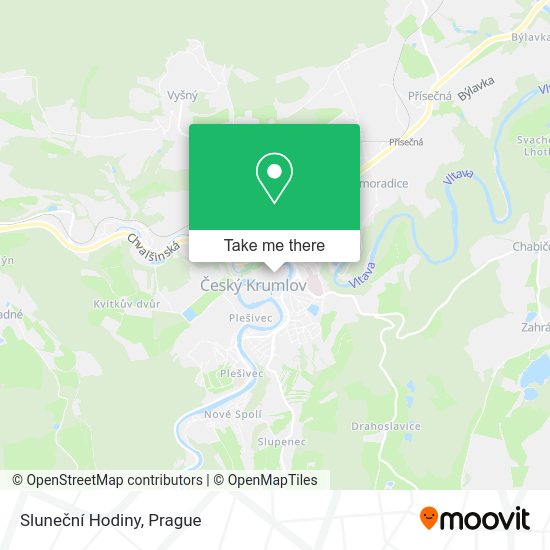 Sluneční Hodiny map