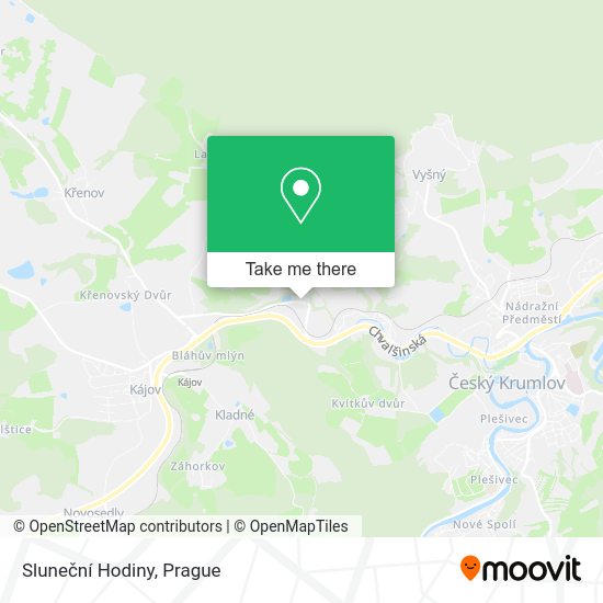Sluneční Hodiny map