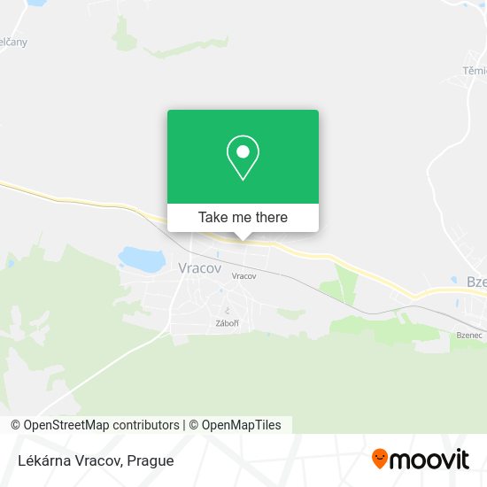Lékárna Vracov map
