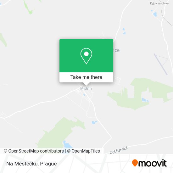 Карта Na Městečku