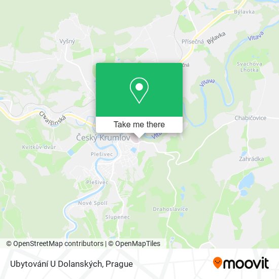 Ubytování U Dolanských map