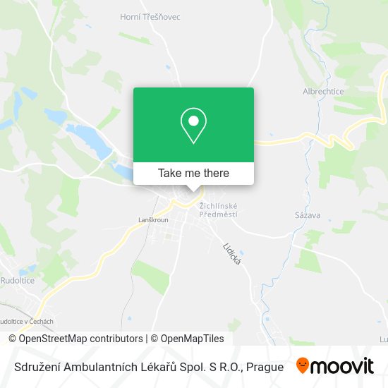 Sdružení Ambulantních Lékařů Spol. S R.O. map