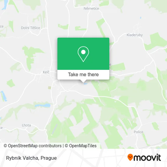 Карта Rybník Valcha