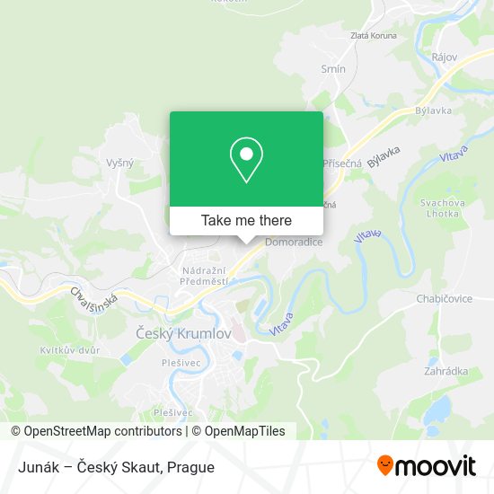 Junák – Český Skaut map
