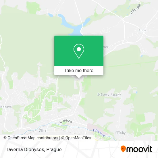 Карта Taverna Dionysos