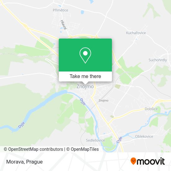 Карта Morava