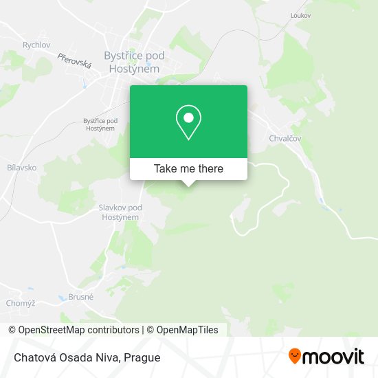 Карта Chatová Osada Niva