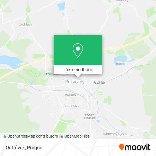 Карта Ostrůvek