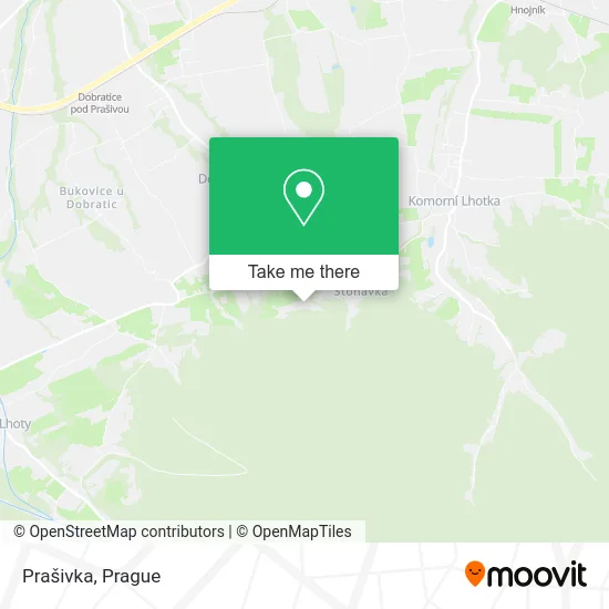 Карта Prašivka