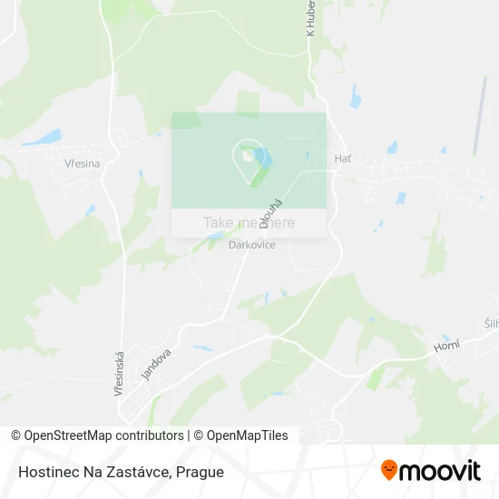 Карта Hostinec Na Zastávce
