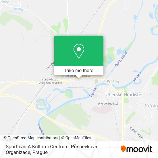 Sportovní A Kulturní Centrum, Příspěvková Organizace map