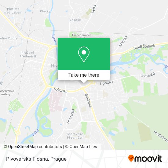 Pivovarská Flošna map