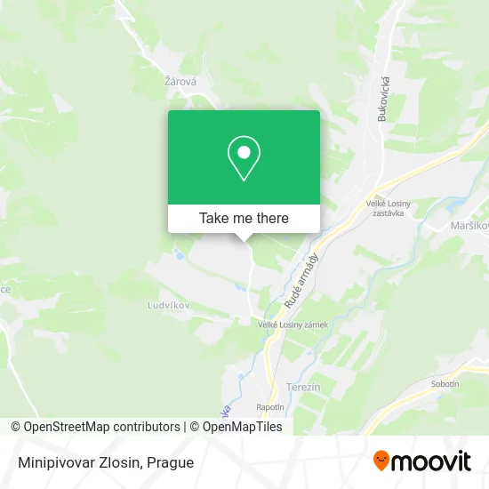 Карта Minipivovar Zlosin