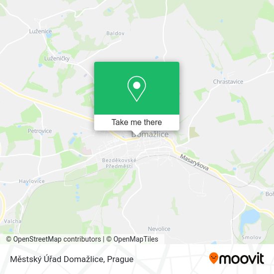 Městský Úřad Domažlice map