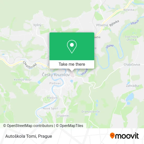 Карта Autoškola Tomi