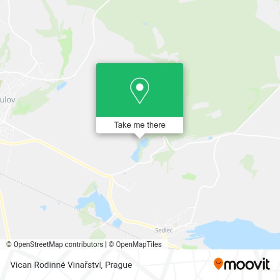 Vican Rodinné Vinařství map