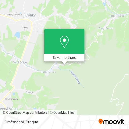 Карта Dráčmahál