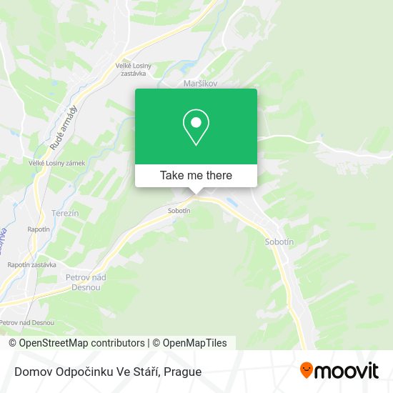 Domov Odpočinku Ve Stáří map