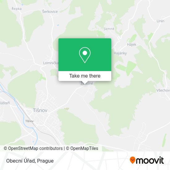 Obecní Úřad map