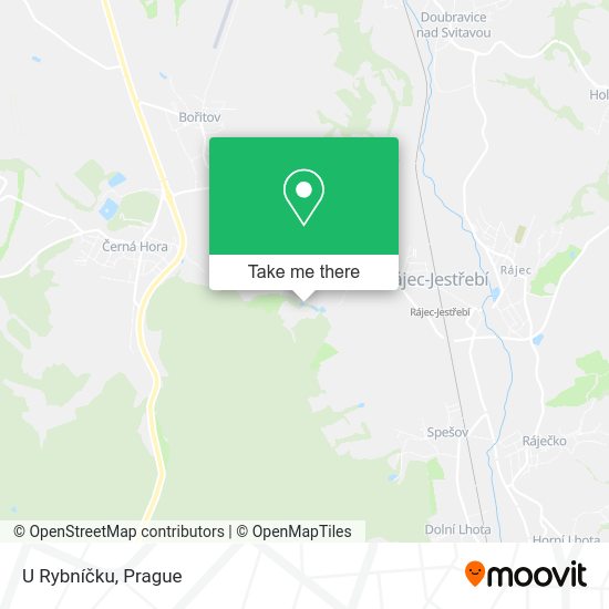 Карта U Rybníčku