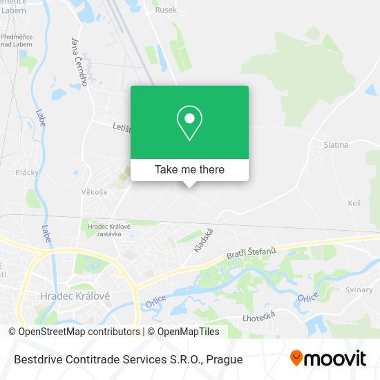 Карта Bestdrive Contitrade Services S.R.O.