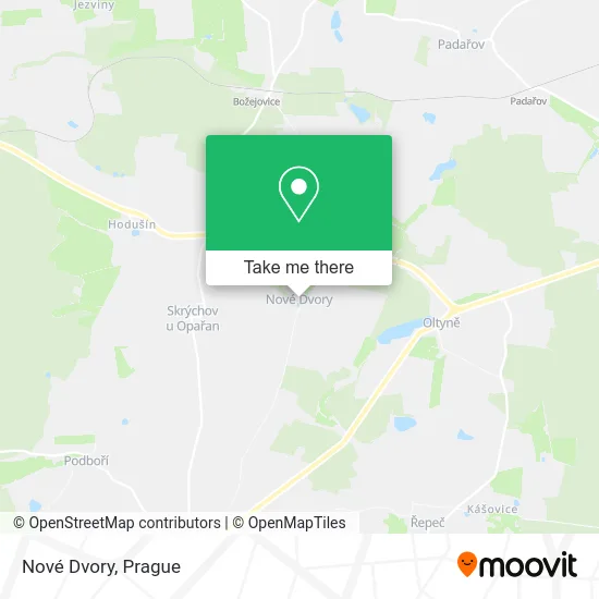 Карта Nové Dvory