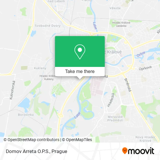 Карта Domov Arreta O.P.S.