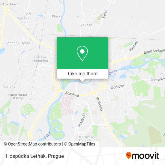 Hospůdka Letňák map