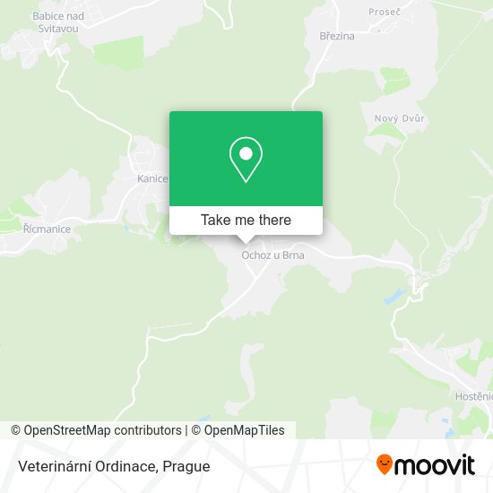 Veterinární Ordinace map