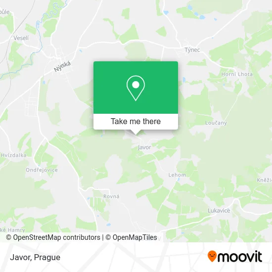 Карта Javor