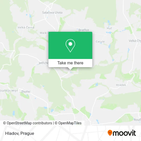 Карта Hladov