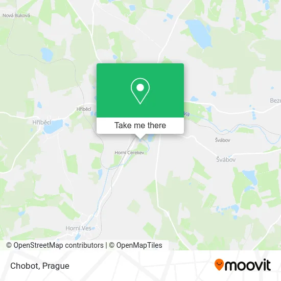 Карта Chobot