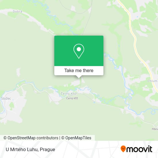 Карта U Mrtého Luhu