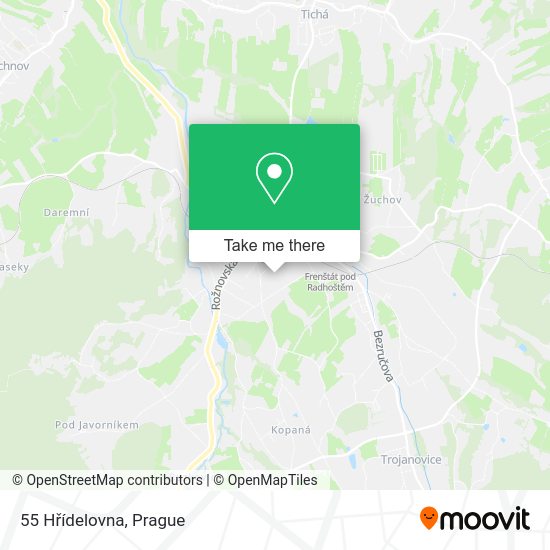 55 Hřídelovna map